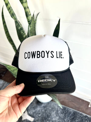 Cowboys Lie Trucker Cap