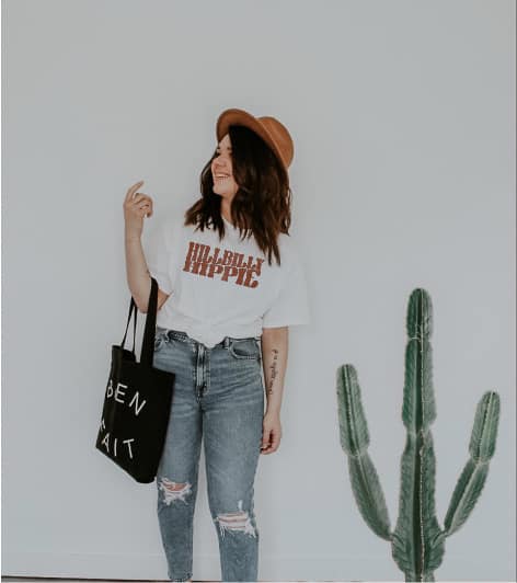 Hillbilly Hippie Tee