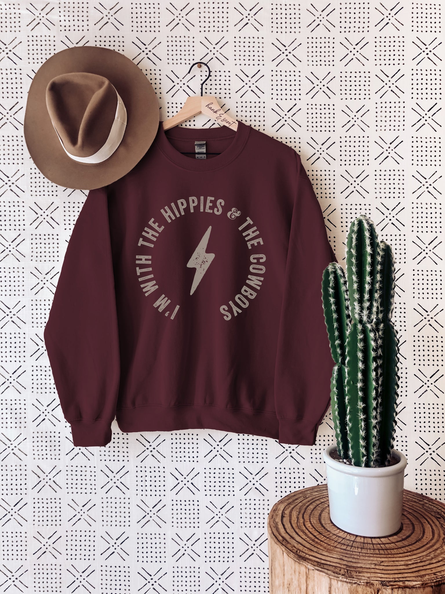 Hippies & Cowboys Sweatshirt