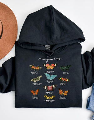 Butterfly Bible Verse Sweatshirt