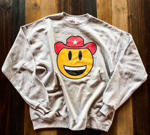 Cowgirl Emoji Sweatshirt