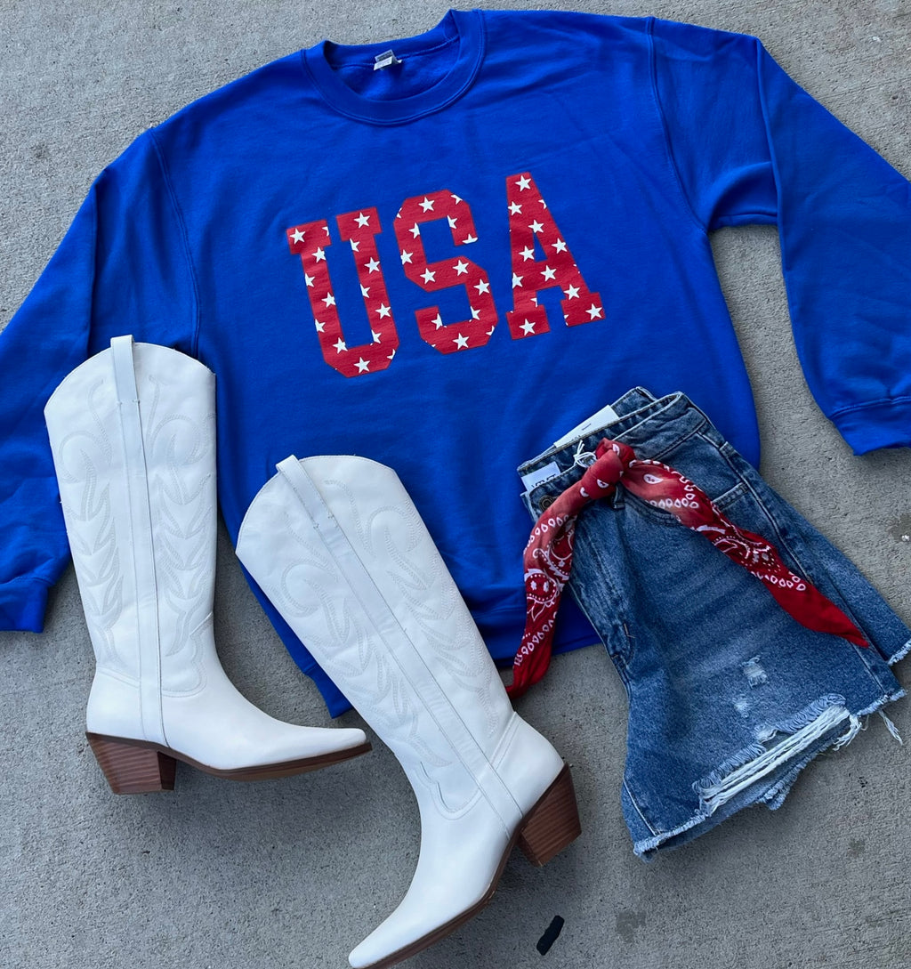 USA Star Sweatshirt